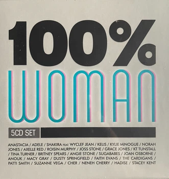 Музичний CD диск VARIOUS - 100% WOMAN (5 CD) (Фірмовий)