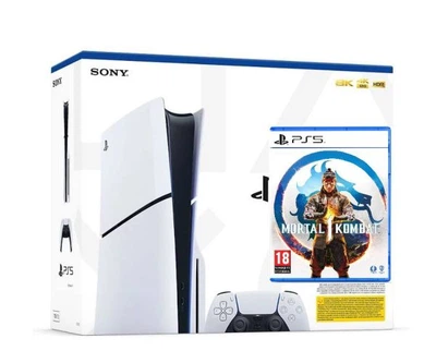 Sony PlayStation 5 Slim 1Tb + Mortal Kombat 1 (русские субтитры)