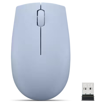 Мышь компьютерная Lenovo 300 Wireless Mouse Беспроводная Голубой (GY51L15679)