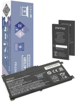 Акумулятор Mitsu для ноутбуків HP Pavilion X360 14-BA 11.55V 3400 mAh (39 Wh) (5BM742-BC/HP-X360-14BA)