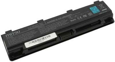 Акумулятор Mitsu для ноутбуків Toshiba C850, L800, S855 10.8-11.1V 4400 mAh (49 Wh) (BC/TO-C850)