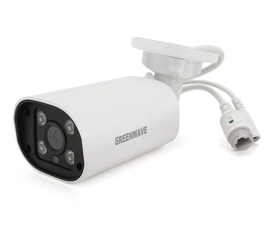 Відеокамера IP 5mpx Green Wave IPC52B5MP50 2.8mm POE c LED підсвічуванням