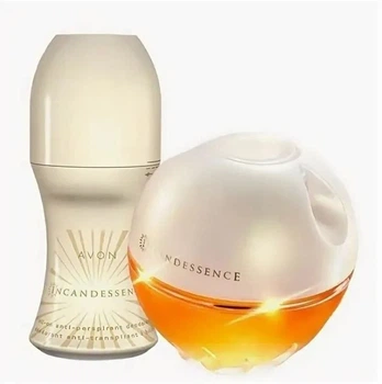 Жіночий подарунковий набір Avon Incandessence (парфумована вода 50 мл кульковий дезодорант-антиперспірант 50 мл)
