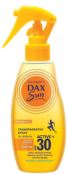 Сонцезахисний спрей Dax Sun Active+ Transparent Sunscreen Spray SPF 30 200 мл (5900525051226)