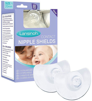 Аксесуари для молоковідсмоктувачів Lansinoh Contact Liners 24 мм 2 шт (5060420230444)