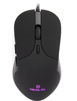 Мышь REAL-EL RM-295 Black USB