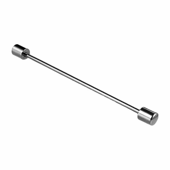 Серебристый Bow Tie House Basic зажим-фиксатор для воротника с круглыми углами 08280
