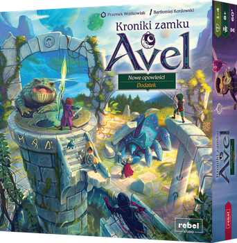 Dodatek do gry planszowej Rebel Kroniki zamku Avel: Nowe opowieści (5902650617933)