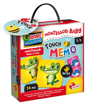 Настільна гра Lisciani Montessori Baby Touch Memo (8008324092703)
