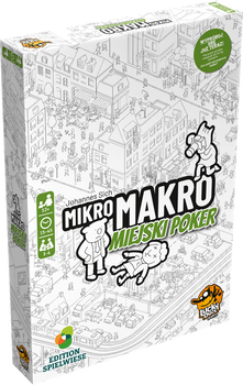Gra planszowa Lucky Duck MikroMakro 2: Miejski Poker (0787790605096)