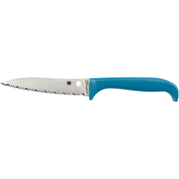 Нож Spyderco Counter Puppy Serrated Blue (K20SBL)