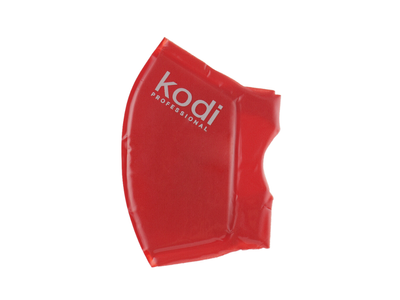 Двухслойная маска Kodi из неопрена без клапана, красная с логотипом