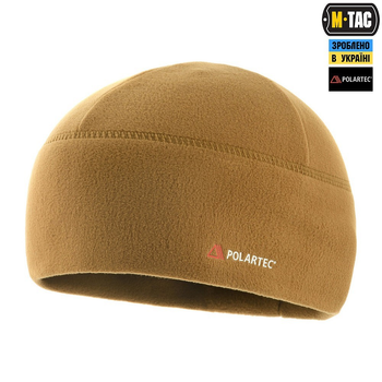 Шапка M-Tac WATCH CAP ФЛІС LIGHT POLARTEC coyote Розмір M