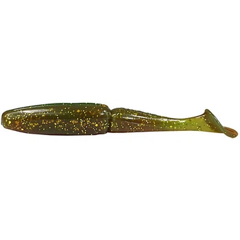 Силікон GAMBLER 4.25" EZ Swimmer Motor OIL Gold Flake (7шт/уп),SREZ4289
