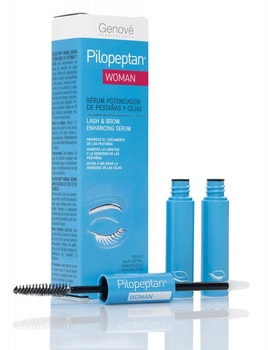 Сироватка для росту вій Pilopeptan Woman Eyelashes-Eyebrows Enhancer Serum 6 мл (8423372800429)
