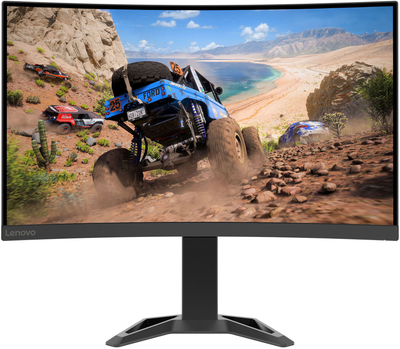 Монитор 27" Lenovo WQHD G27qc-30 Raven Black (66F4GAC2EU)
