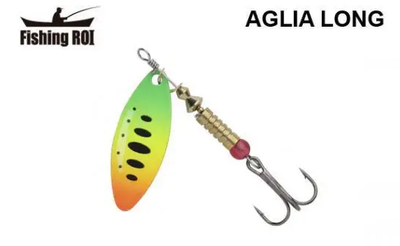 Блесна Fishing Roi Rainbow Aglia Long №1 3g (9023)
