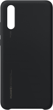 Etui Huawei Silicone Cover do P20 Black (6901443214143)