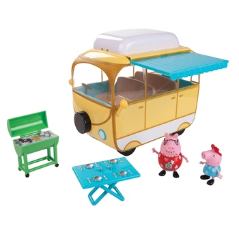 Игровой набор Семейный кемпер Свинки Пеппы Peppa Pig Family Campervan Эконом упаковка JAZWARES (PEP0478)