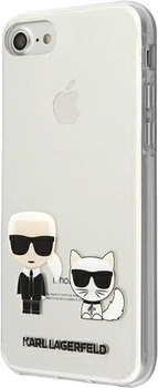 Панель Karl Lagerfeld Karl&Choupette do Apple iPhone 7/8 Transparent (3700740494165)