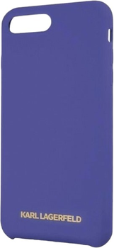 Панель Karl Lagerfeld Silicone do Apple iPhone 7/8 Plus Purple (3700740435533)