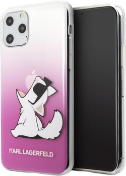 Etui Karl Lagerfeld Choupette Fun do Apple iPhone 11 Pro Pink (3700740466780)