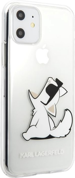 Панель Karl Lagerfeld Choupette Fun do Apple iPhone Xr/11 Transparent (3700740466766)