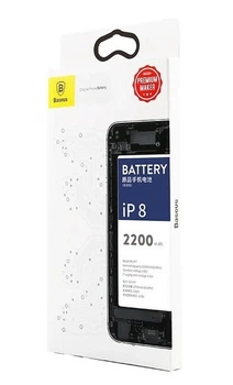Аккумулятор усиленный BASEUS для iPhone 8 батарея повышенной ёмкости 2200mAh