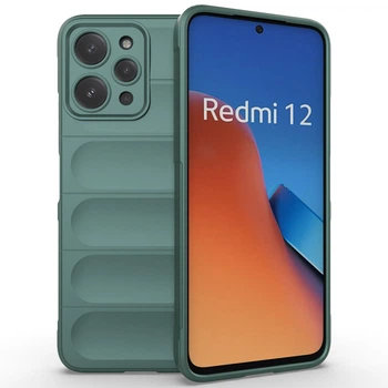Чехол Wave&nbsp;Shield&nbsp;для Xiaomi Redmi 12 бампер противоударный Green