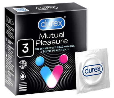 Prezerwatywy Durex Mutual Pleasure 3 szt (5052197005011)