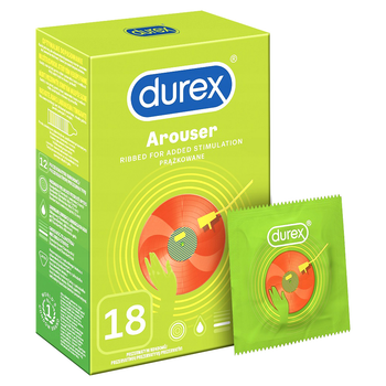 Prezerwatywy Durex Arouser prążkowane 18 szt (5052197018905)
