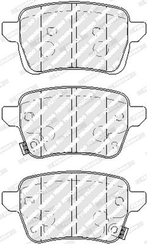Гальмівні колодки Ferodo FDB4879