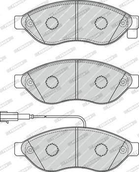 Тормозные колодки Ferodo FVR1924