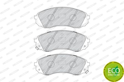 Тормозные колодки, к-кт Ferodo FDB4113