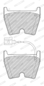 Гальмівні колодки Ferodo FDB5023