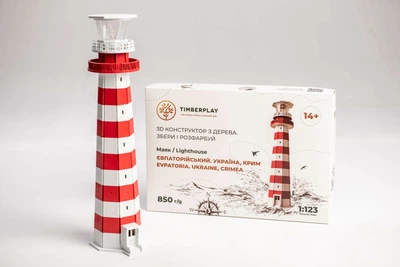 3D пазл Маяк Євпаторійський TIMBERPLAY