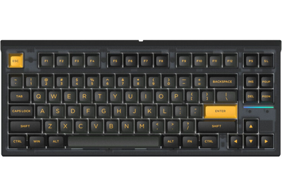 Клавиатура FL ESPORTS FL750 SAM Kailh MX Cool Mint Wireless Polar Night Black (FL750SAM-4912)