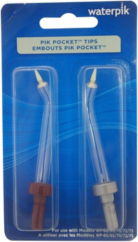 Насадки для ирригатора Waterpik Pik Pocket Tip 2 шт (73950313759)