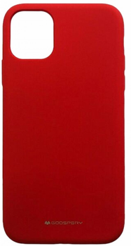 Etui Goospery Mercury Soft do Apple iPhone 14 Czerwony (8809887822239)