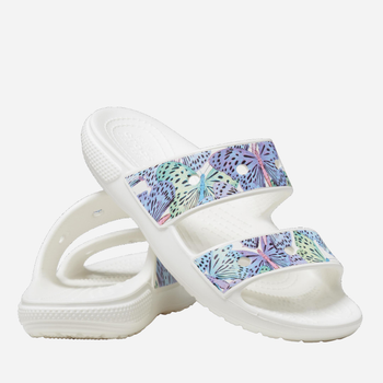 Дитячі шльопанці Classic Crocs Butterfly Sndl