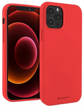 Панель Goospery Mercury Soft для Apple iPhone 14 Pro Red (8809887823458)