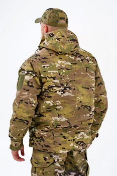 Зимова військова тактична куртка-бушлат M11 Камуфляж Мультикам Multicam SPARTAN розмір 64