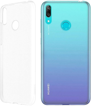 Etui Huawei Flexible Clear Case do Y6 2019 Przezroczysty (6901443276226)