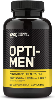 Мультивитамины для активных мужчин Optimum Nutrition Opti-Men (240 таблеток на 80 дней)