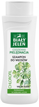 Szampon do włosów Biały Jeleń hipoalergiczne z naturalnym chlorofilem 300 ml (5900133006045)