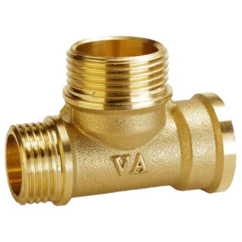 Тройник 1/2"в х 3/4" из х1/2" из латунь ВЛМЗ