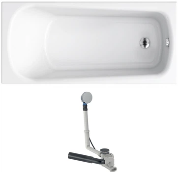 Ванна CERSANIT Nao ABS S301-244 170x70 + ножки PW01/S906-001 +
