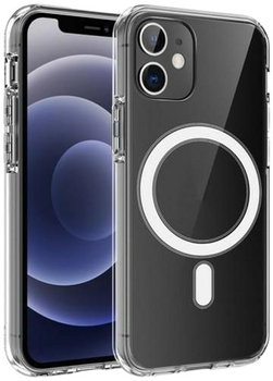 Etui Mercury MagSafe do Apple iPhone 12 Pro Max Transparent (8809887880215)