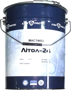 Смазка KSM PROTEC Литол - 24 17 кг (AVT132377)