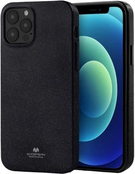 Etui Mercury Jelly Case do Apple iPhone 14 Pro Max Black (8809887825339)